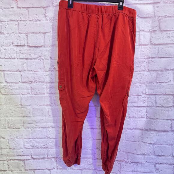 Banana Republic Burnt Orange Lightweight SZ L Joggers - Picture 3 of 8
